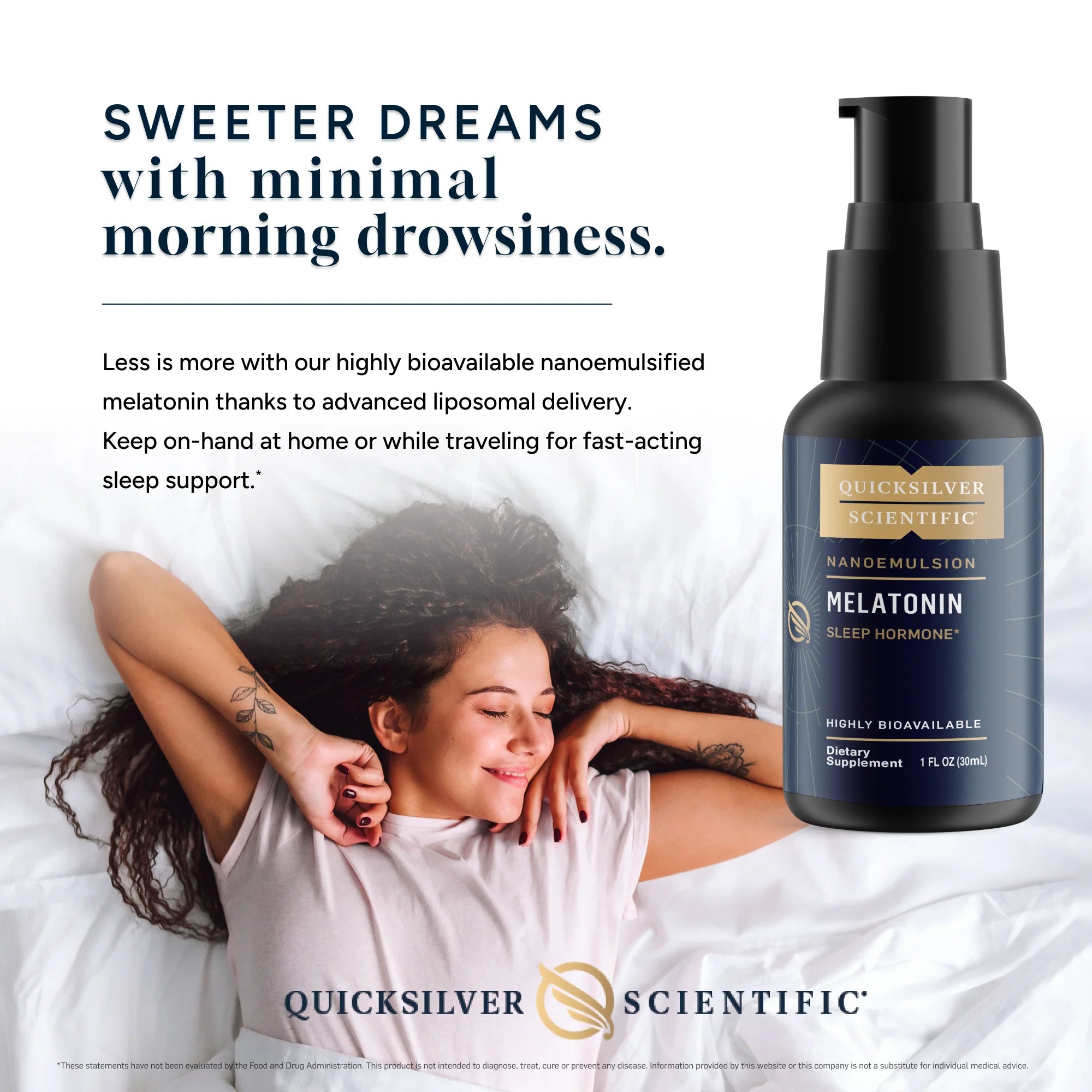 Nanoemulsion Melatonin - Quicksilver