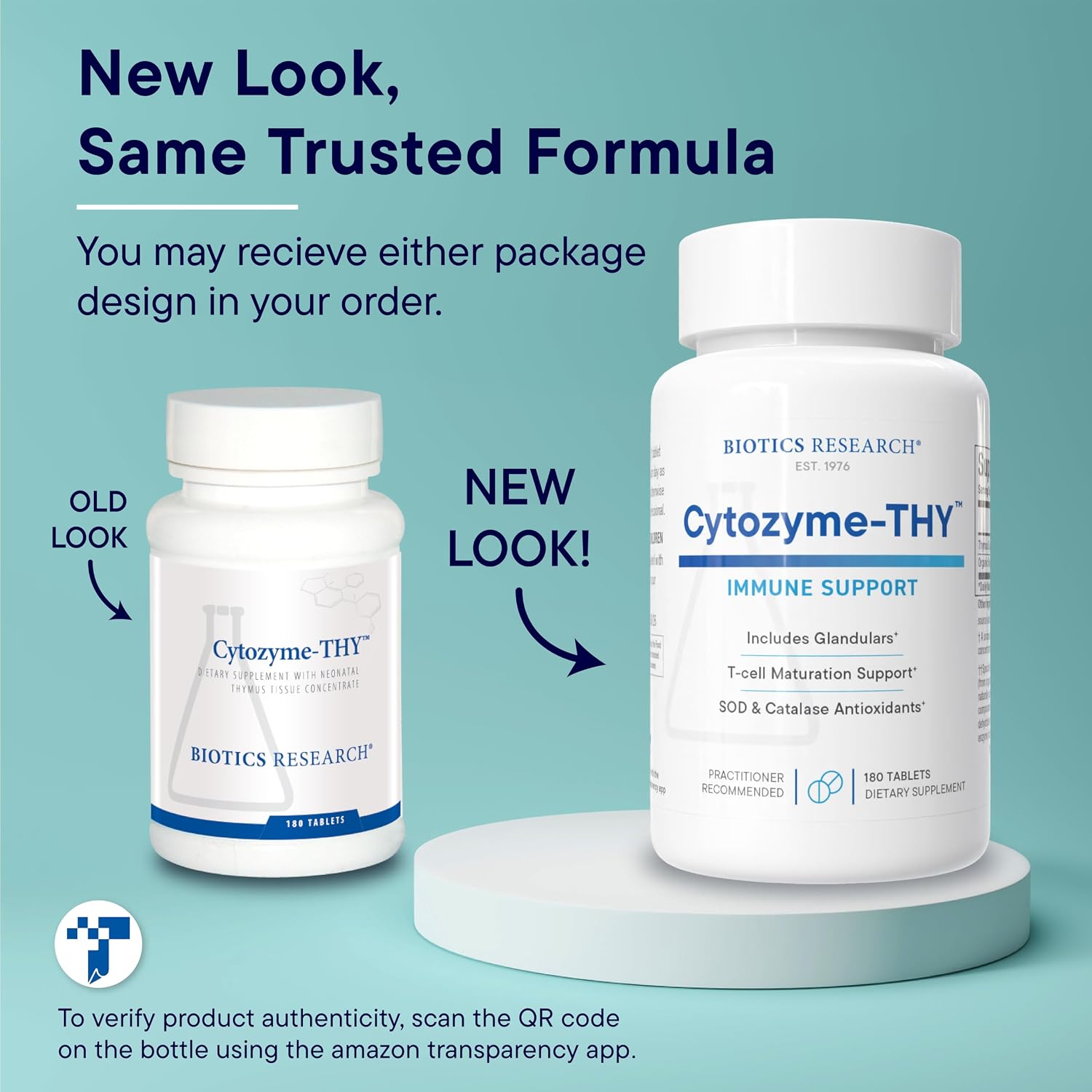 Cytozyme-THY (Thymus) 60 Tablets - Biotics