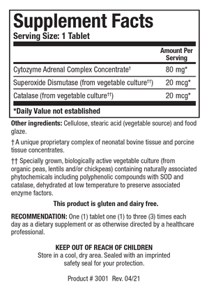 Cytozyme-AD (Adrenal) - Biotics
