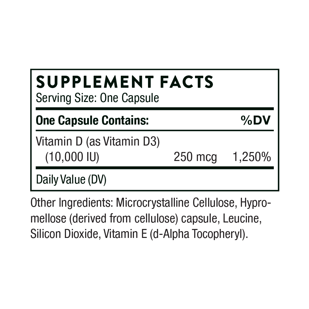 Vitamin D-10,000 - Thorne