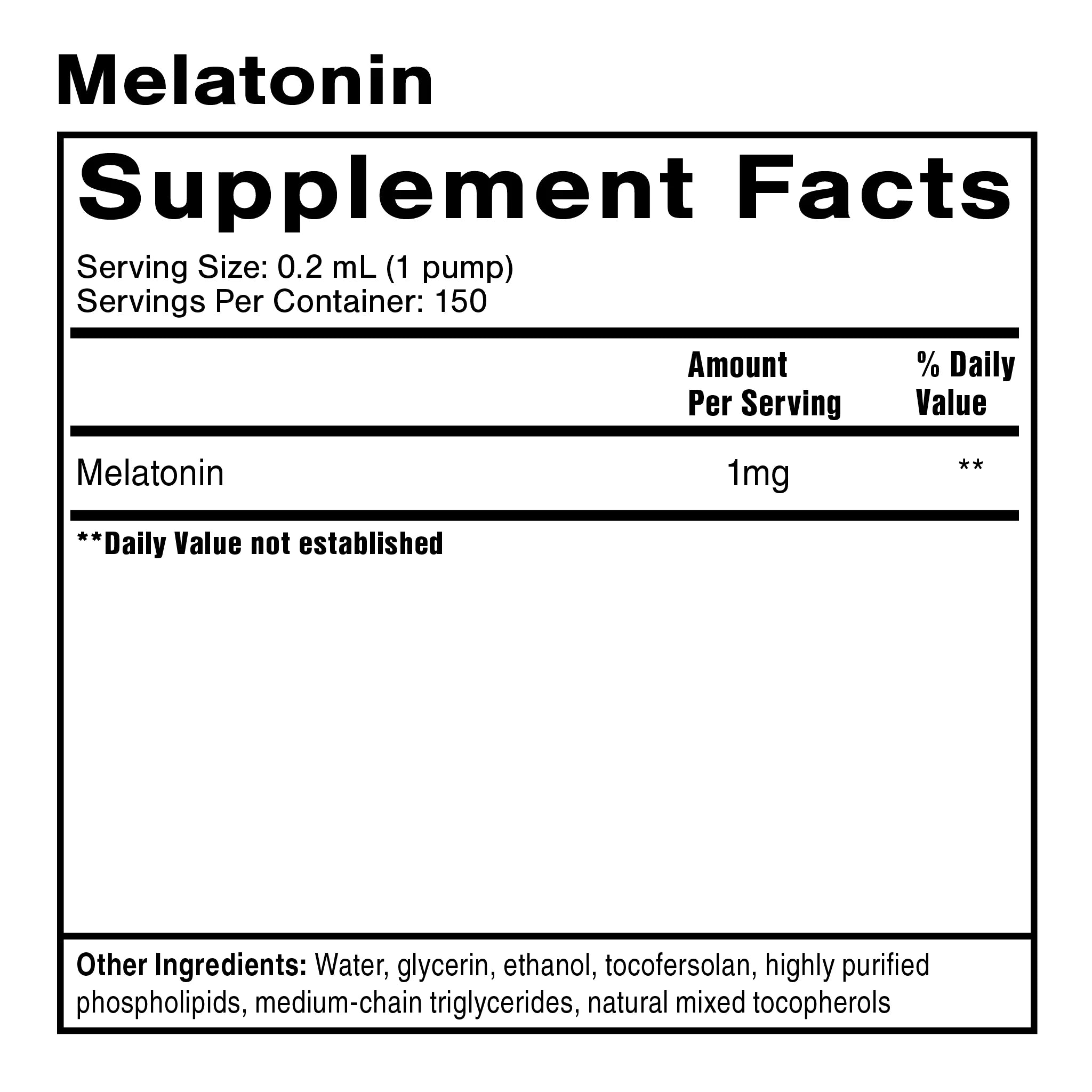 Nanoemulsion Melatonin - Quicksilver