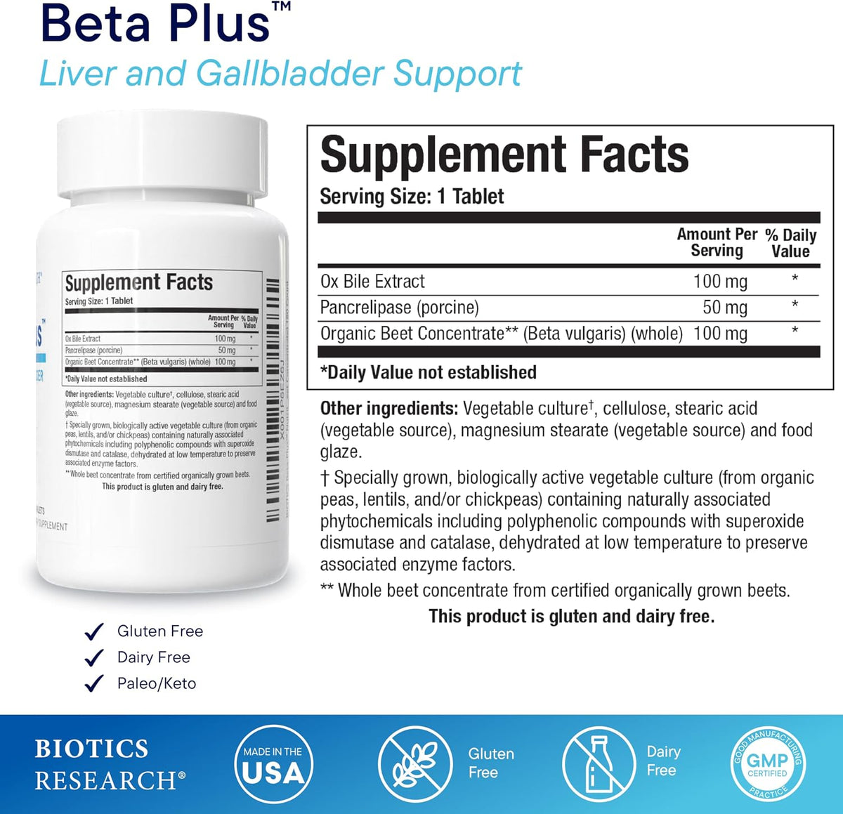 Beta Plus - Biotics