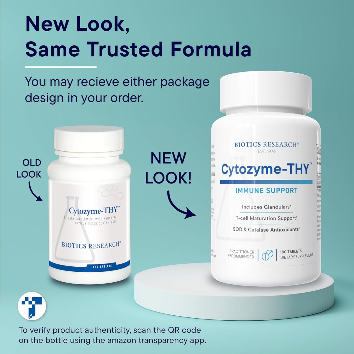 Cytozyme-THY (Thymus) 60 Tablets - Biotics