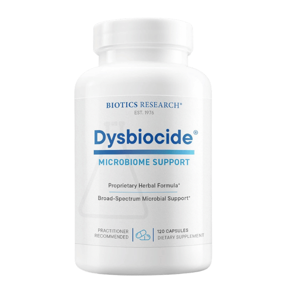 Dysbiocide 120 Capsules - Biotics