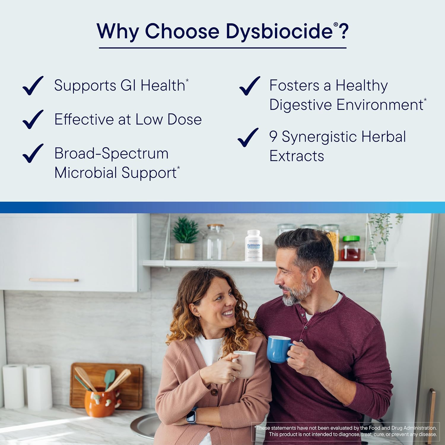 Dysbiocide 120 Capsules - Biotics