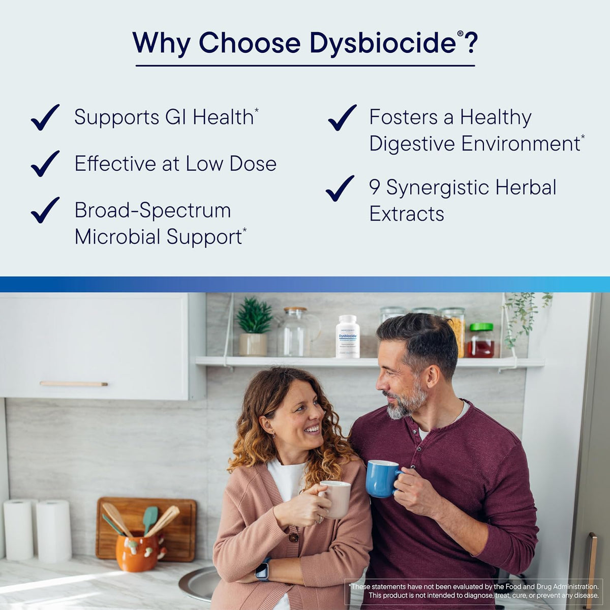 Dysbiocide 120 Capsules - Biotics