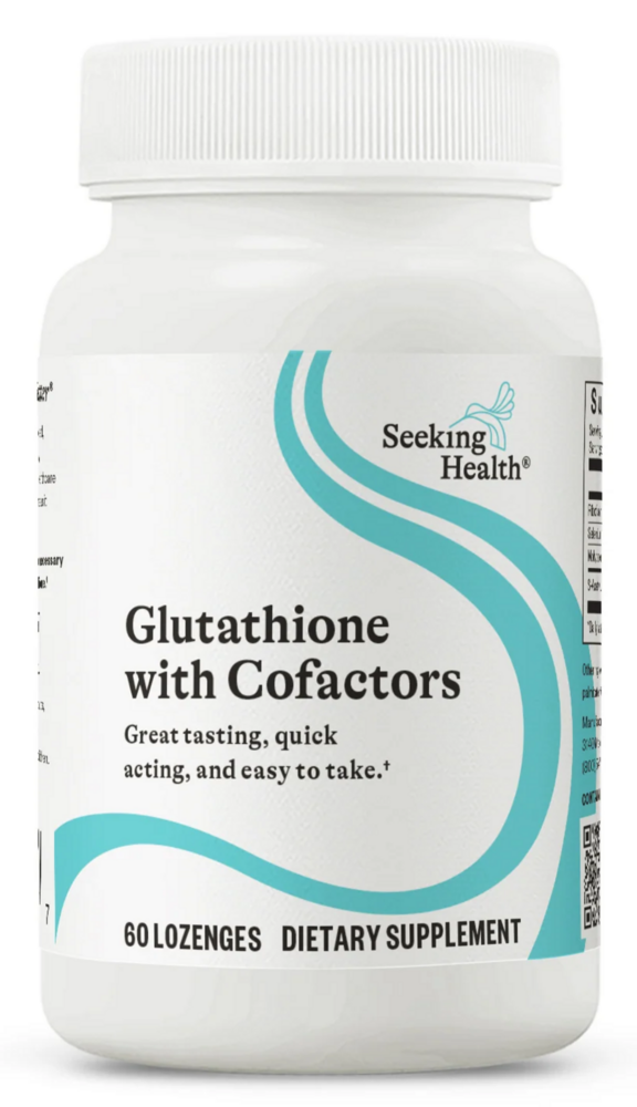 Glutathione with Cofactors (formerly Optimal Glutathione Plus) - 60 Lozenges
