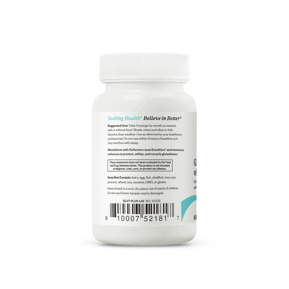 Glutathione with Cofactors (formerly Optimal Glutathione Plus) - 60 Lozenges