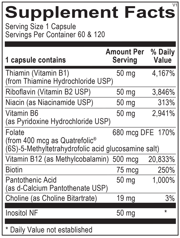 Methyl B Complex 60 cap