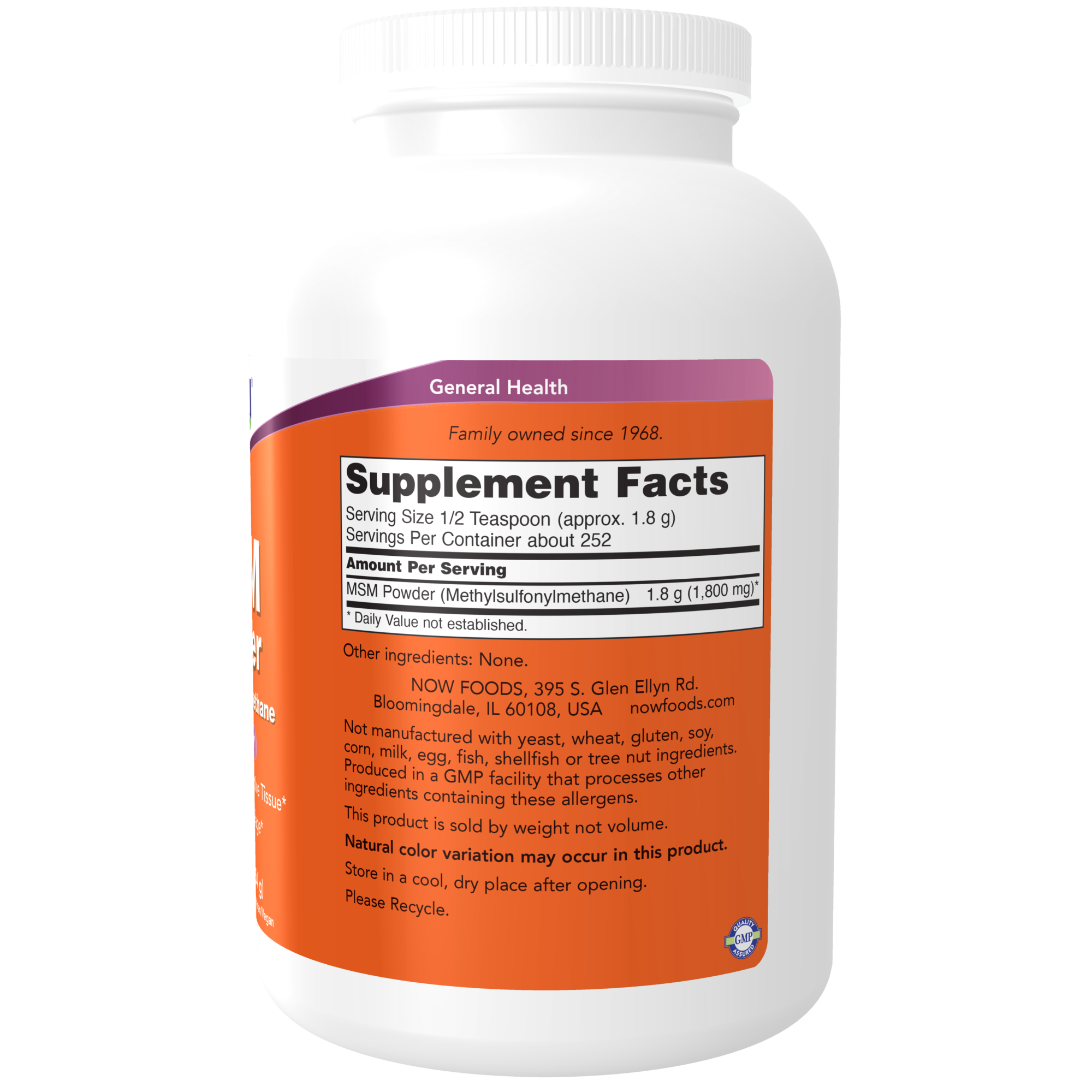 MSM Powder 1lb