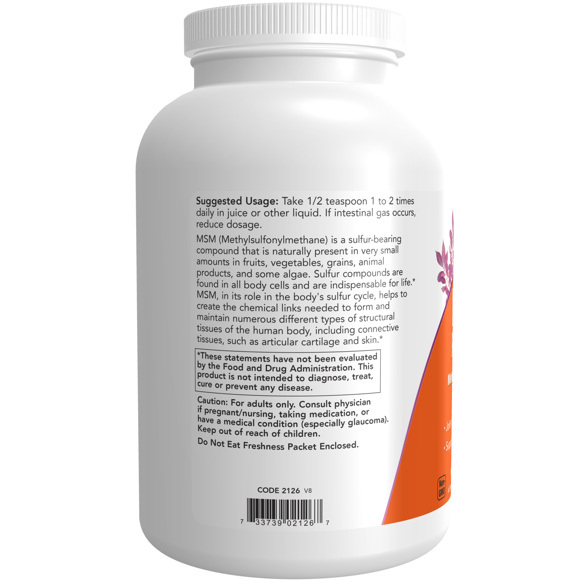 MSM Powder 1lb