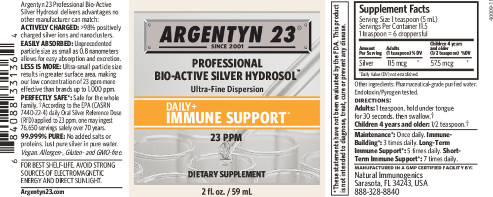 Argentyn 23 - 2oz Dropper Bottle
