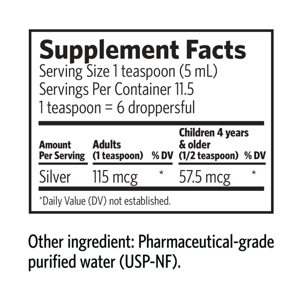 Argentyn 23 - 2oz Dropper Bottle
